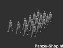 spur (H0) Wehrmacht Satze 3 | Marchierende Soldaten Modell