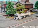 spur (N) DAF XF-95 Zugmaschine & Milch Auflieger Modell