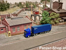 spur (N) MAN TGX Zugmaschine & Container Auflieger Modell