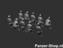 spur (N) NVA Satze 7 | Sitzende Soldaten Modell
