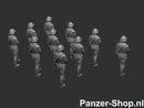 spur (N) NVA Satze 8 | Marschierende Soldaten Modell
