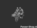spur (N) Wehrmacht Satze 7 | BMW R75 Mit Figuren Modell