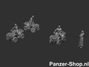 spur Satz Quads Mit Figuren Modell
