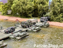 spur (TT) M3 Amphibie Brucke, Einsatz