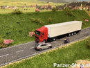 spur (TT) MAN TGX Zugmaschine & Kühl Auflieger Modell