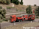 spur (TT) MAN TGX Zugmaschine & Tieflader Auflieger Modell