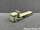 spur (TT) Mercedes-Benz Axor Zugmaschine & Flatbed Auflieger Modell