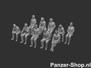 spur (Z) NVA Satze 7 | Sitzende Soldaten Modell
