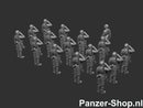 spur (Z) Wehrmacht Satze 1 | Saluerende Soldaten Modell